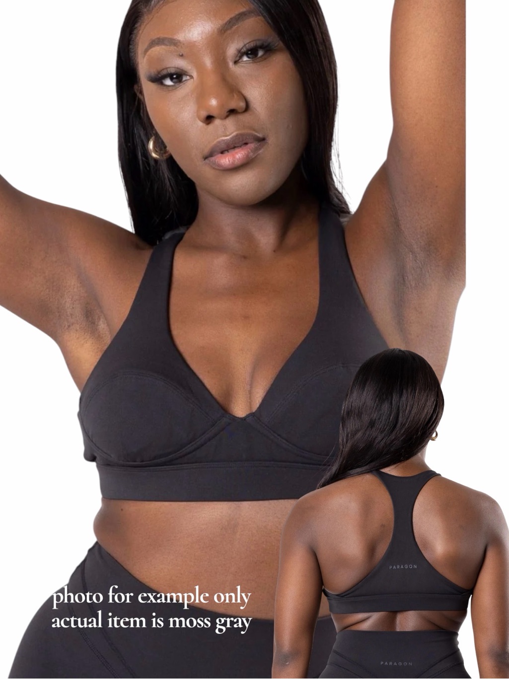 Nwt Reluna Corset Bra Color Moss — image 2 of 8